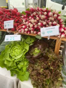 Rockville Farmers' Market - Radish and Lettuce
